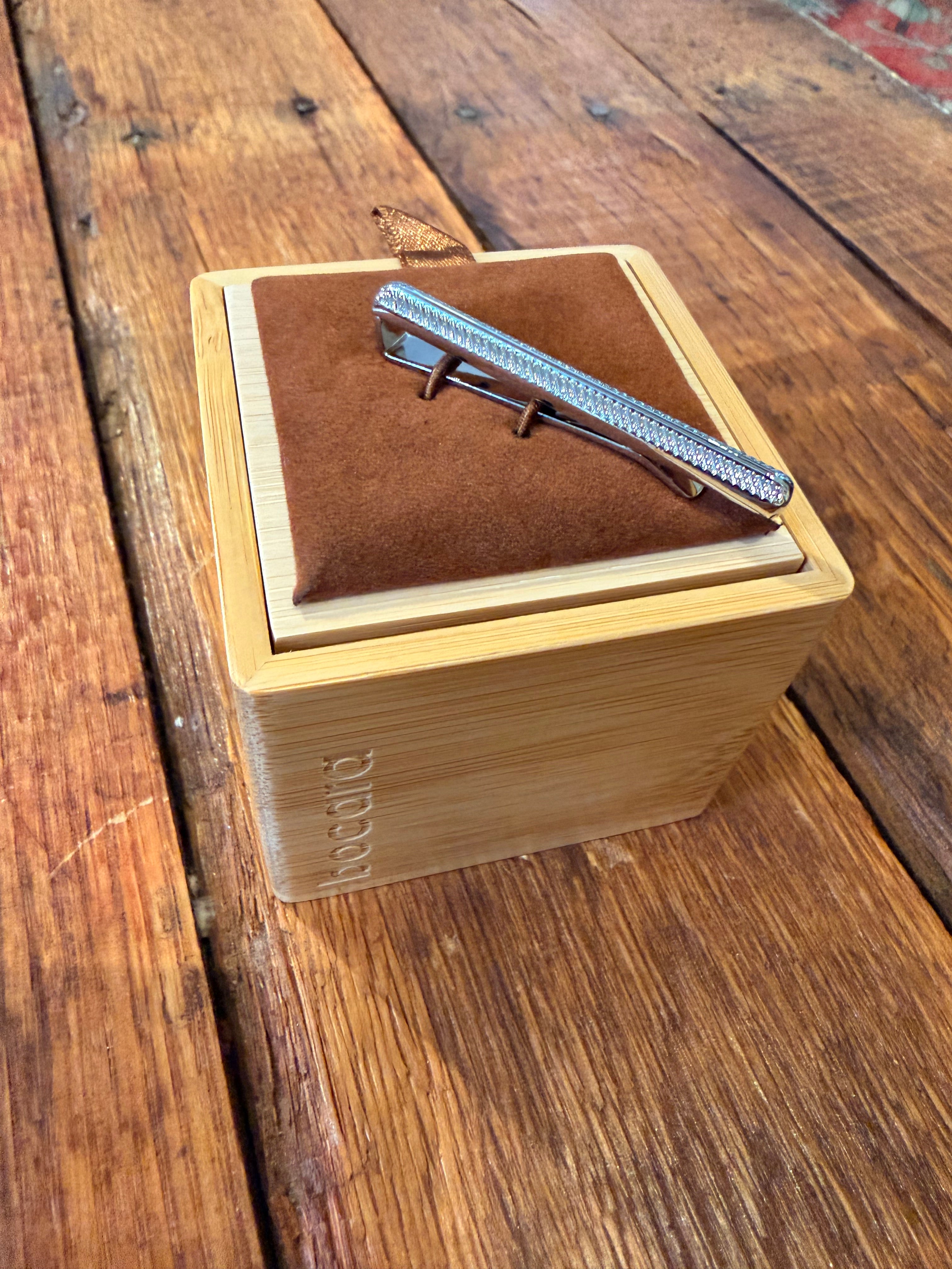 Bocara Tie Slide Silver