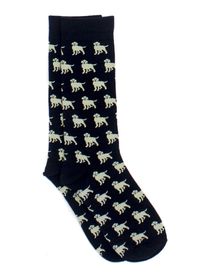 Lucky Duck Sock, Golden Retriever sox