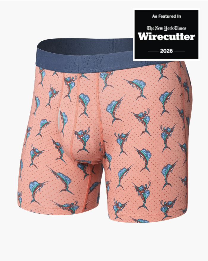 Big Catch-Desert Flower DropTemp® Cooling Cotton Cooling Cotton Boxer Brief 6"