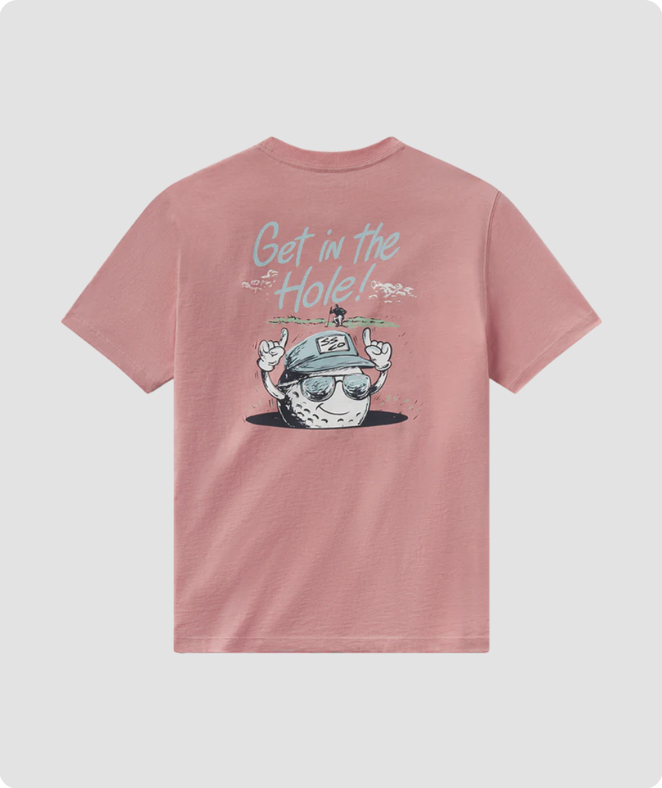Get in the Hole Tee SS - Mauveglow