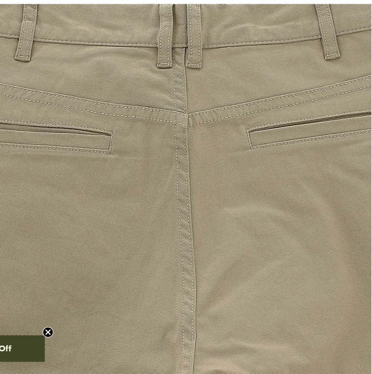 Cotton Chino Pant Color: Dark Khaki Tom Beckbe